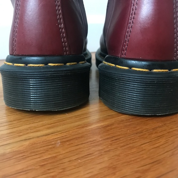 Dr. Marten Flora Chelsea Boot in Red SZ 6 - Picture 8 of 10